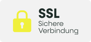 Icon "SSL – sichere Verbindung".