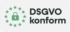 Icon "DSGVO-konform".